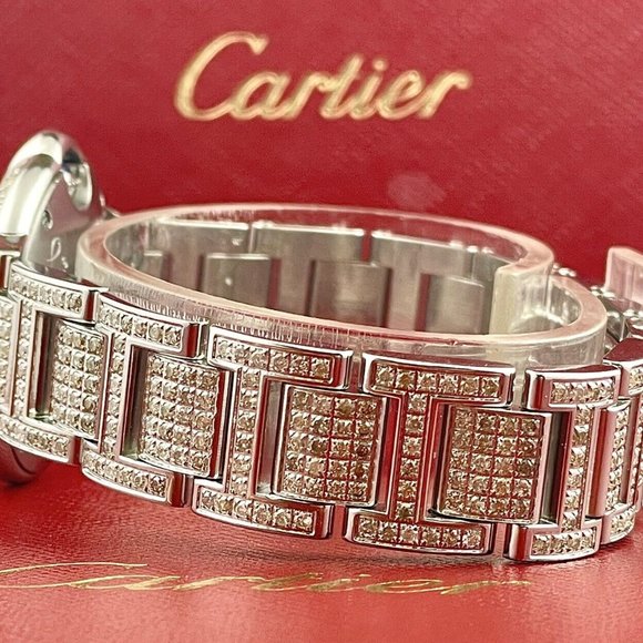 WOW! CARTIER BALLON BLEU LADIES 6CT GENUINE WATCH! - Picture 4 of 9